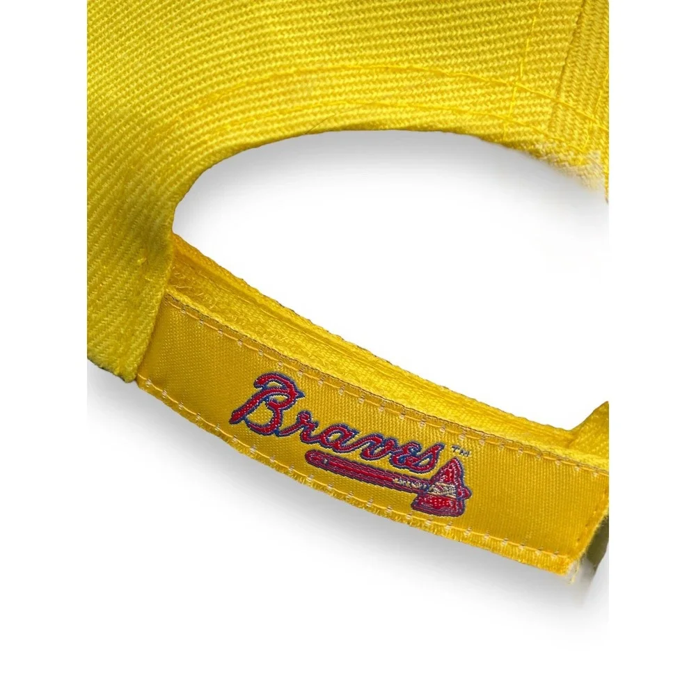 Mississippi Braves Rare Limited Edition‎ Stadium Giveaway Yellow Hat Strapback